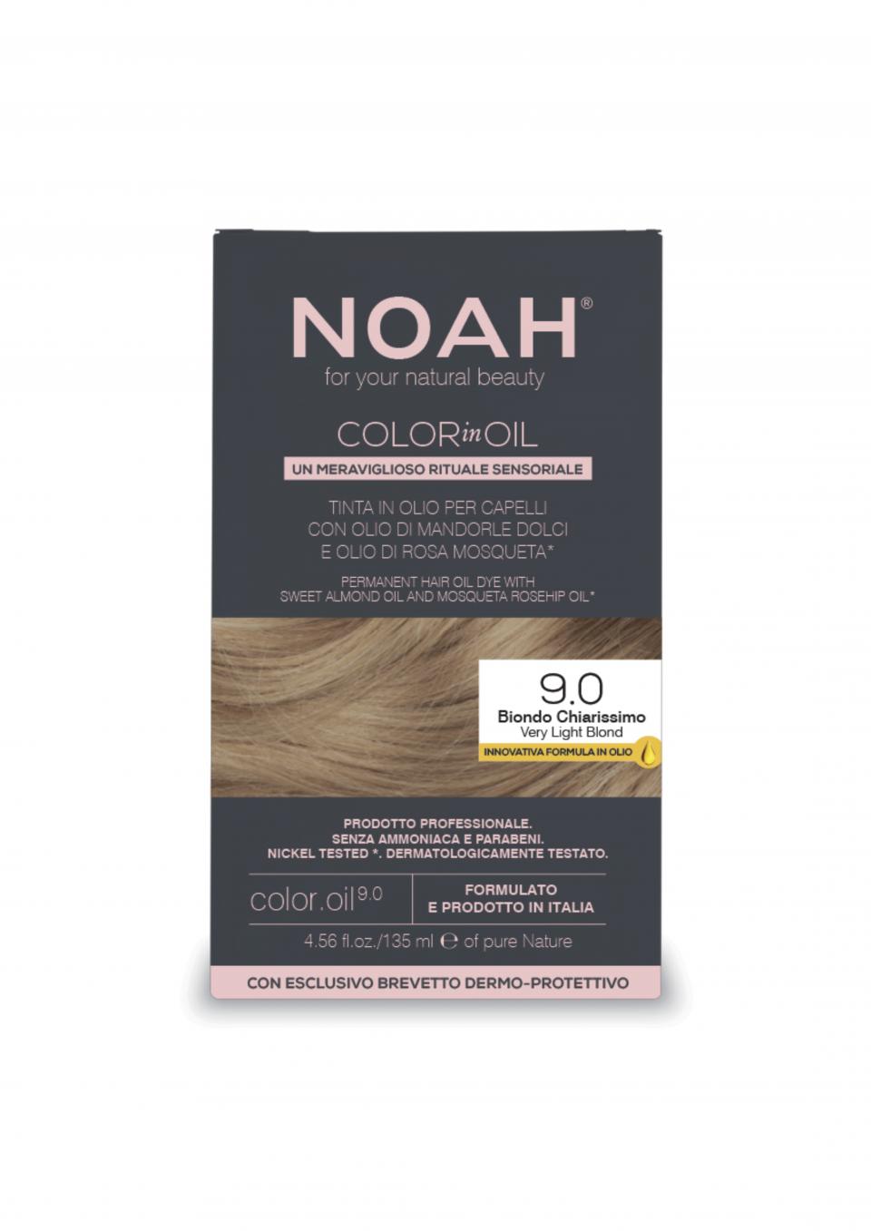 NOAH Barva na vlasy Color in Oil Velmi Světle Blond 9.0